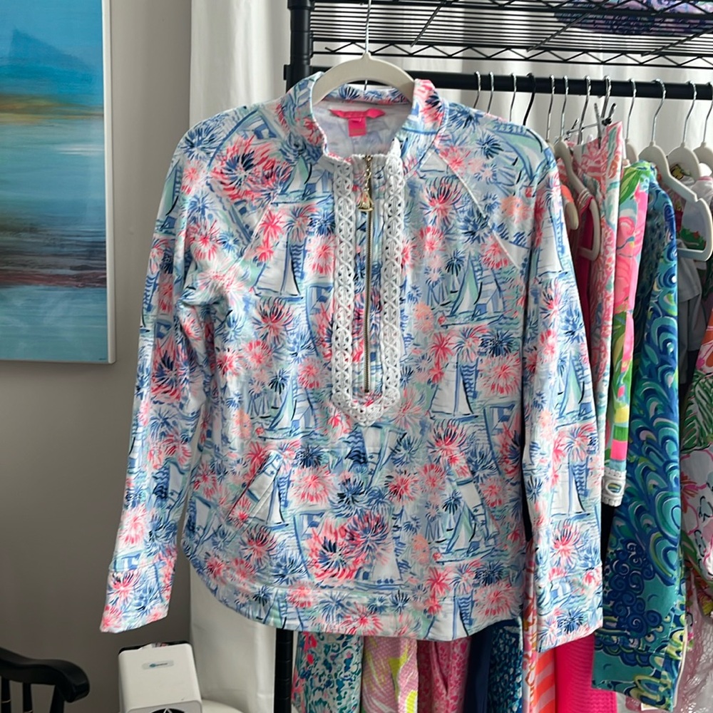 Lily PULTIZER  Popover / EUC size Small